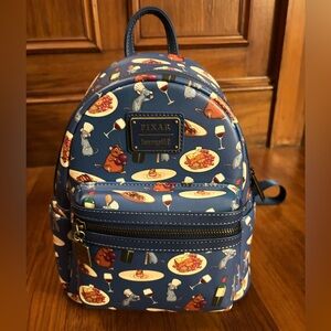 Ratatouille Pixar Loungefly Mini Backpack - Allover Print